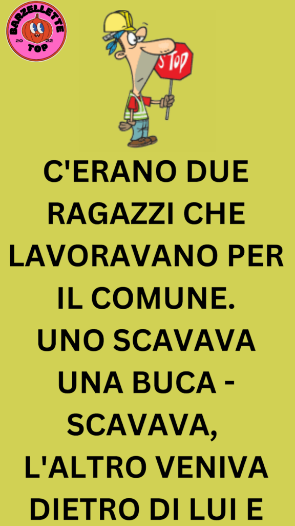 I lavoratori del Comune erano un po’… strani.