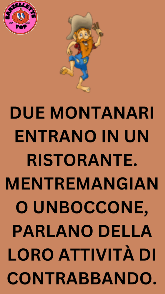 Il montanaro sconvolge la donna quando le fa questo