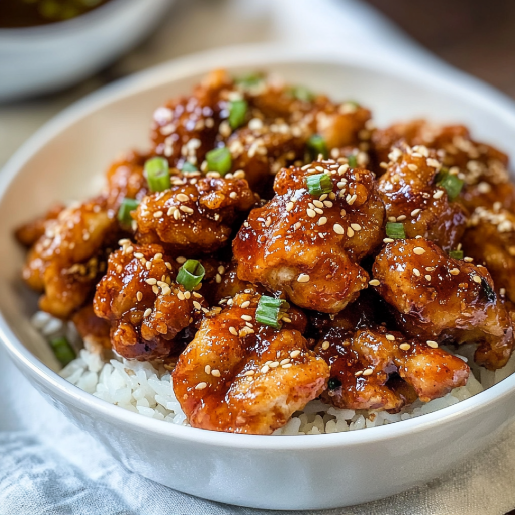 Sweet and Spicy Korean Chicken