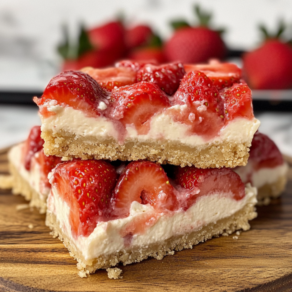 Strawberry Cheesecake Bars