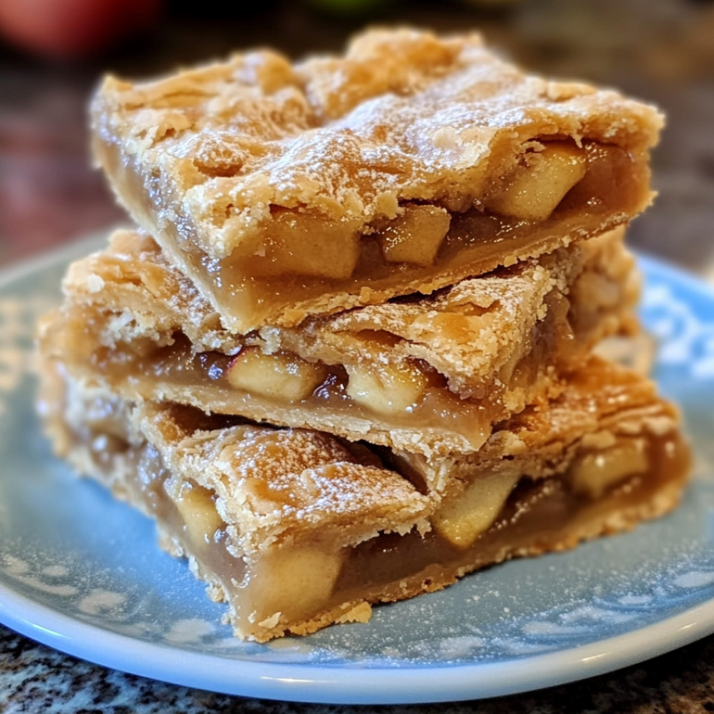 Flaky Apple Pie Bars