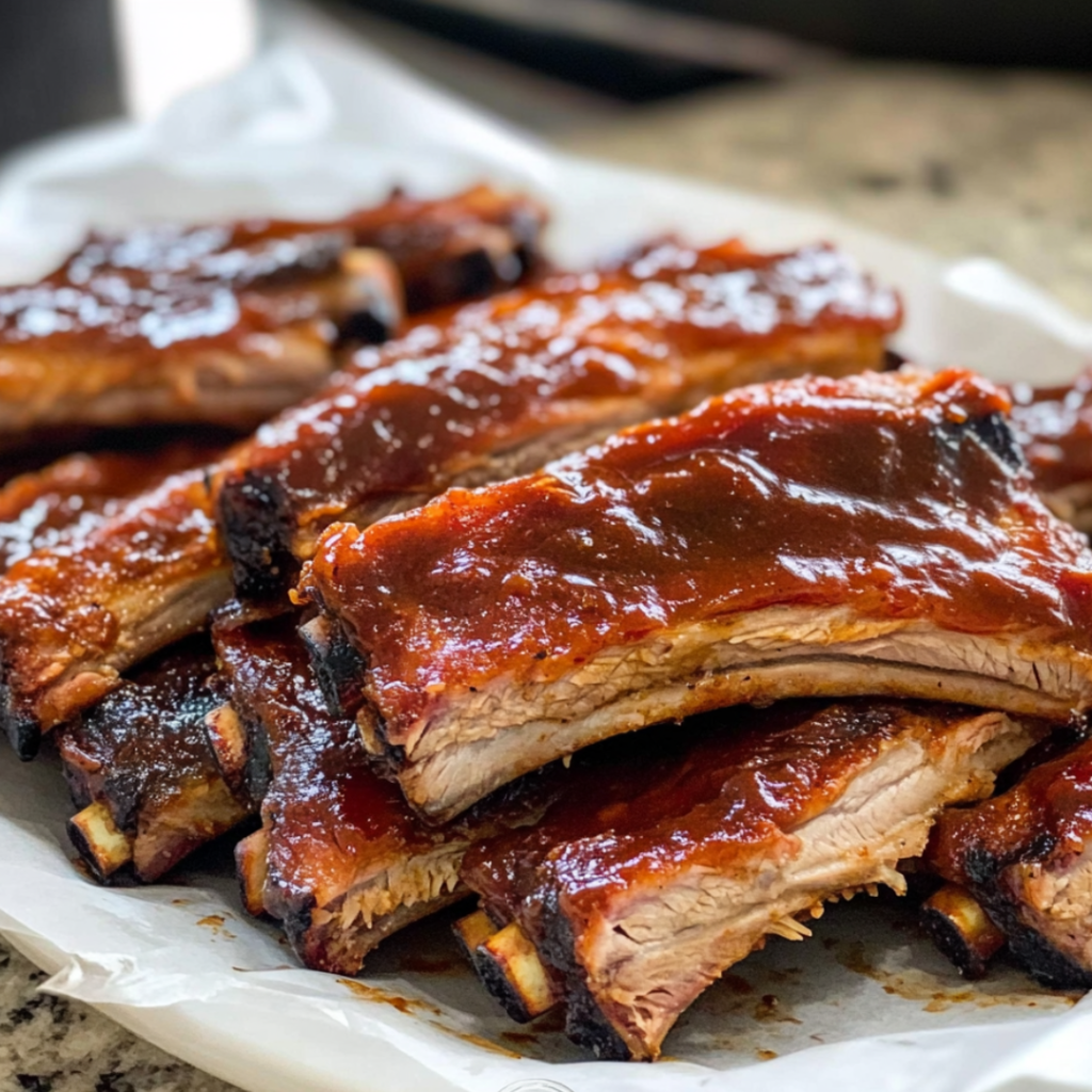 Crockpot Barbecue Ribs