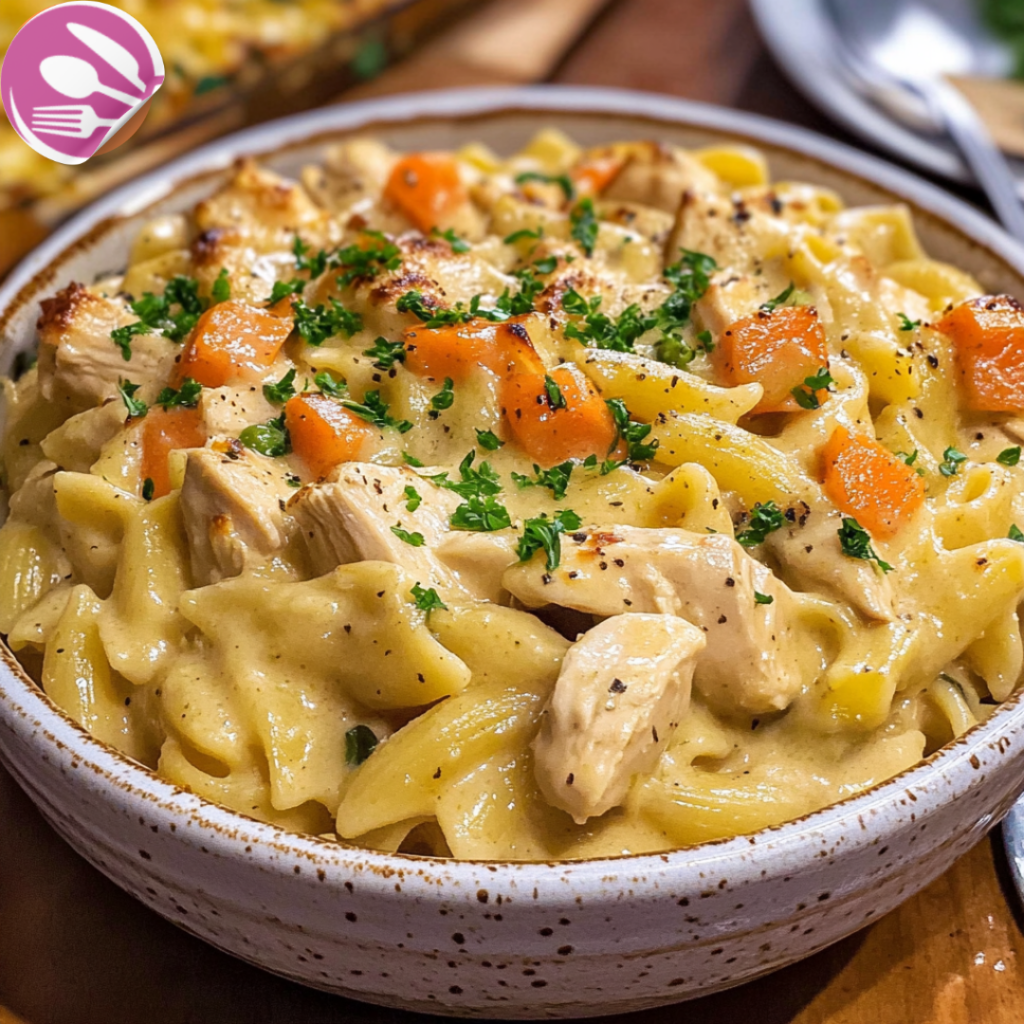 Chicken Pot Pie Pasta