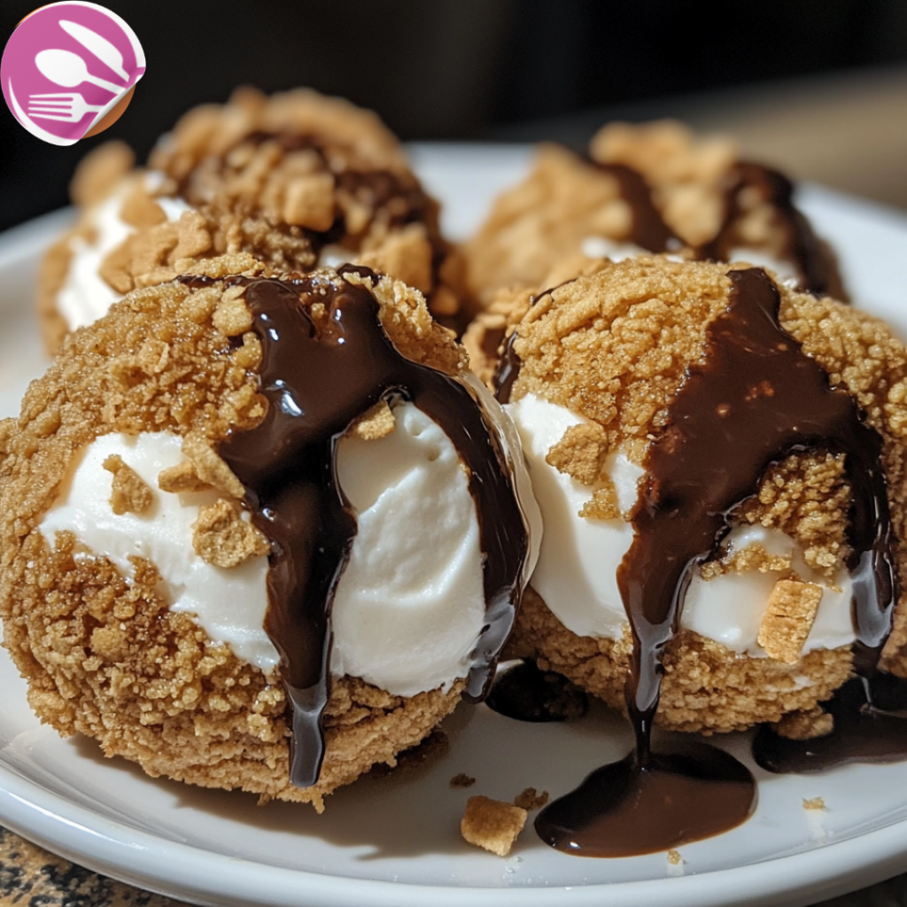 Fried S’mores Bombs