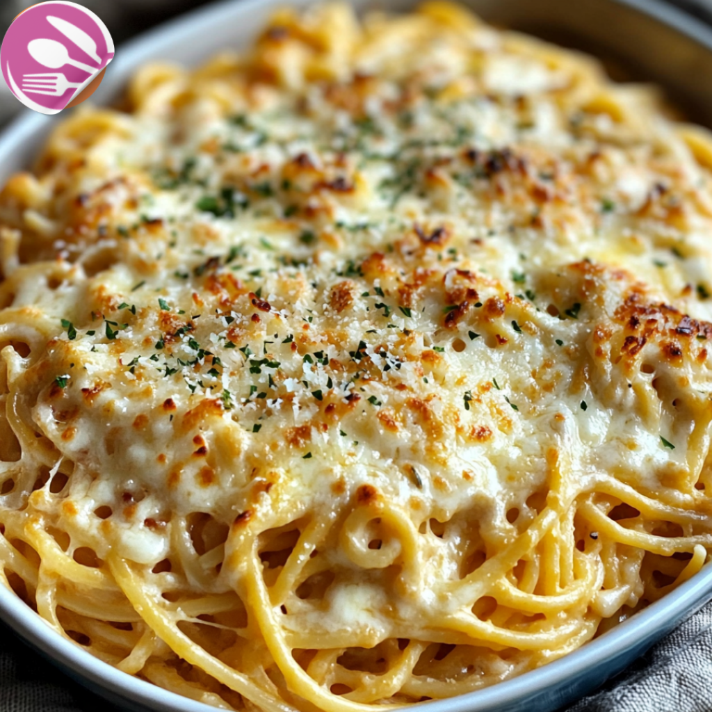 Baked Cream Cheese Spaghetti