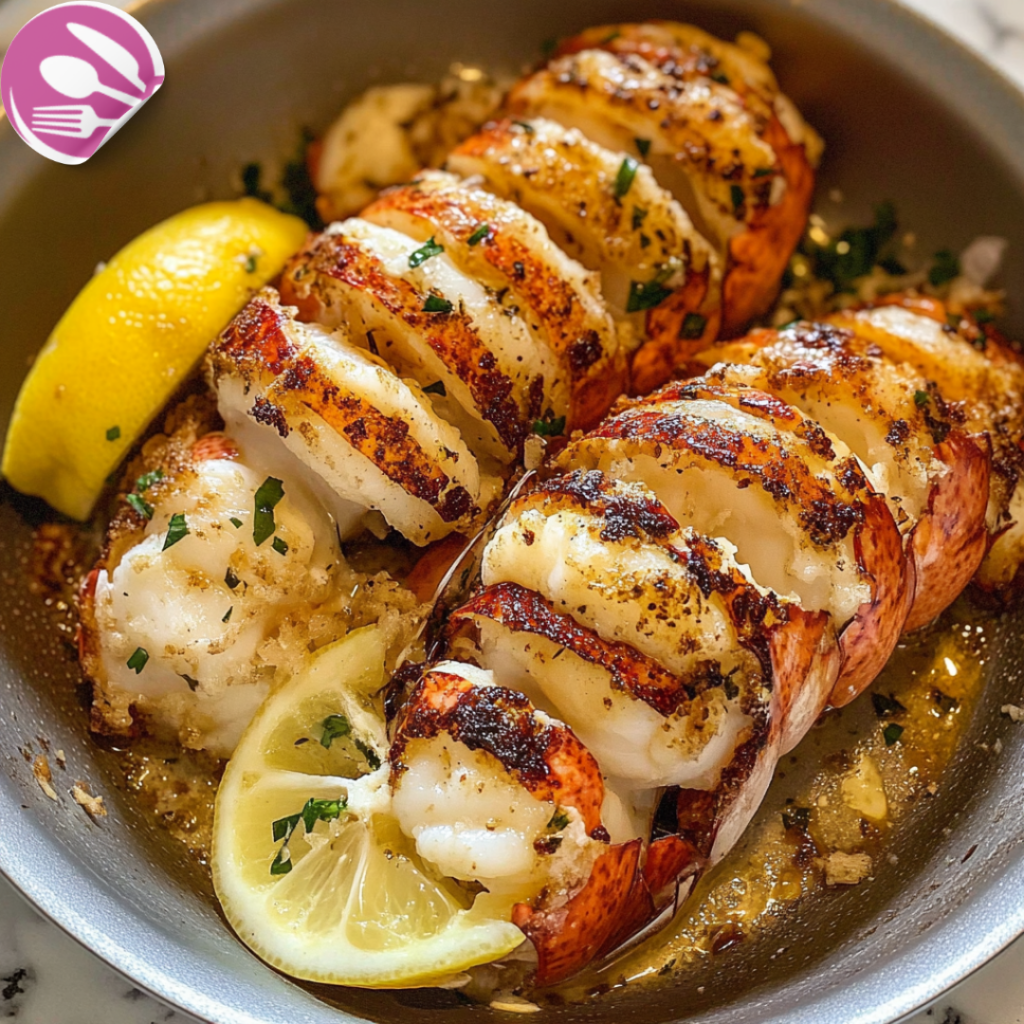 Buttery Lobster Tails with Garlic and Lemon