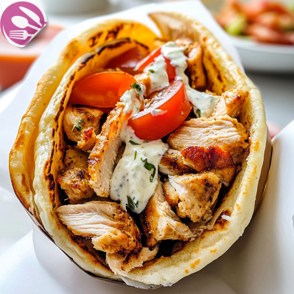 Greek Chicken Gyro