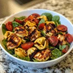 Balsamic Chicken Tortellini Salad