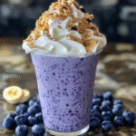 Banana Blueberry Frappuccino Whip