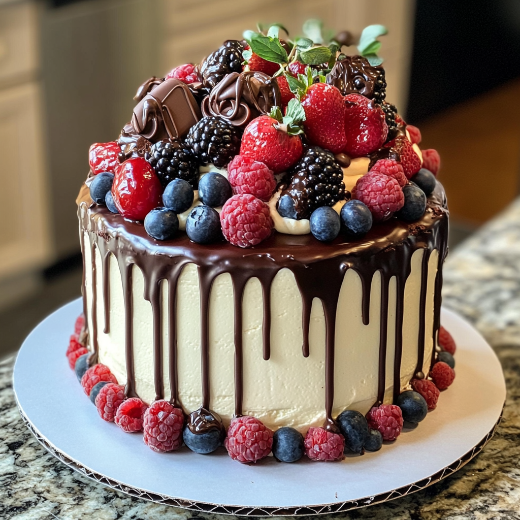 Buttermilk Chocolate Cake Decadent