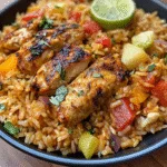Caribbean Chicken Rice