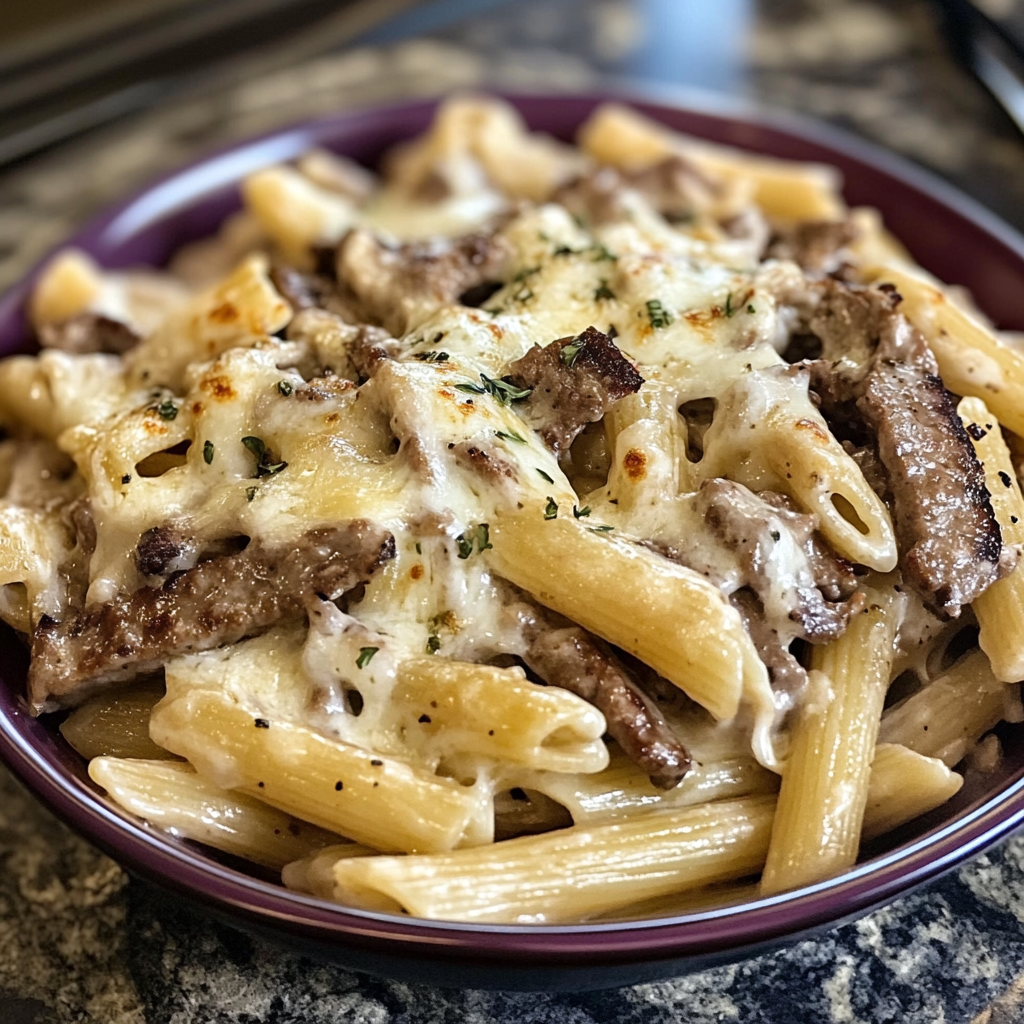 Cheesesteak Pasta