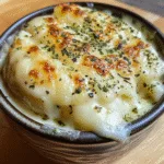 Cheesy Herb Potato Bake