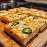 Cheesy Jalapeno Shortbread