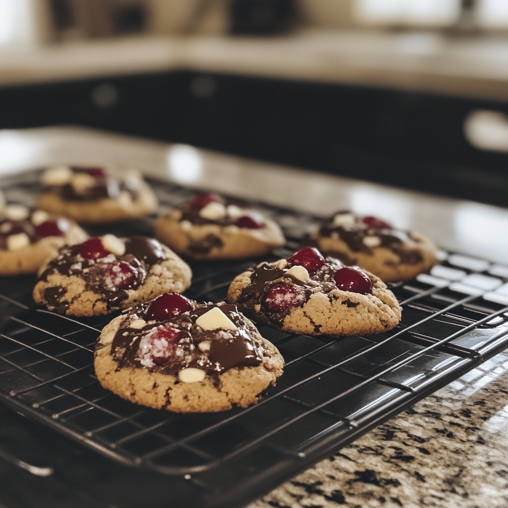 Cherry Chocolate Cookies