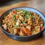 Chicken Yakisoba