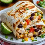 Chipotle Ranch Chicken Burrito