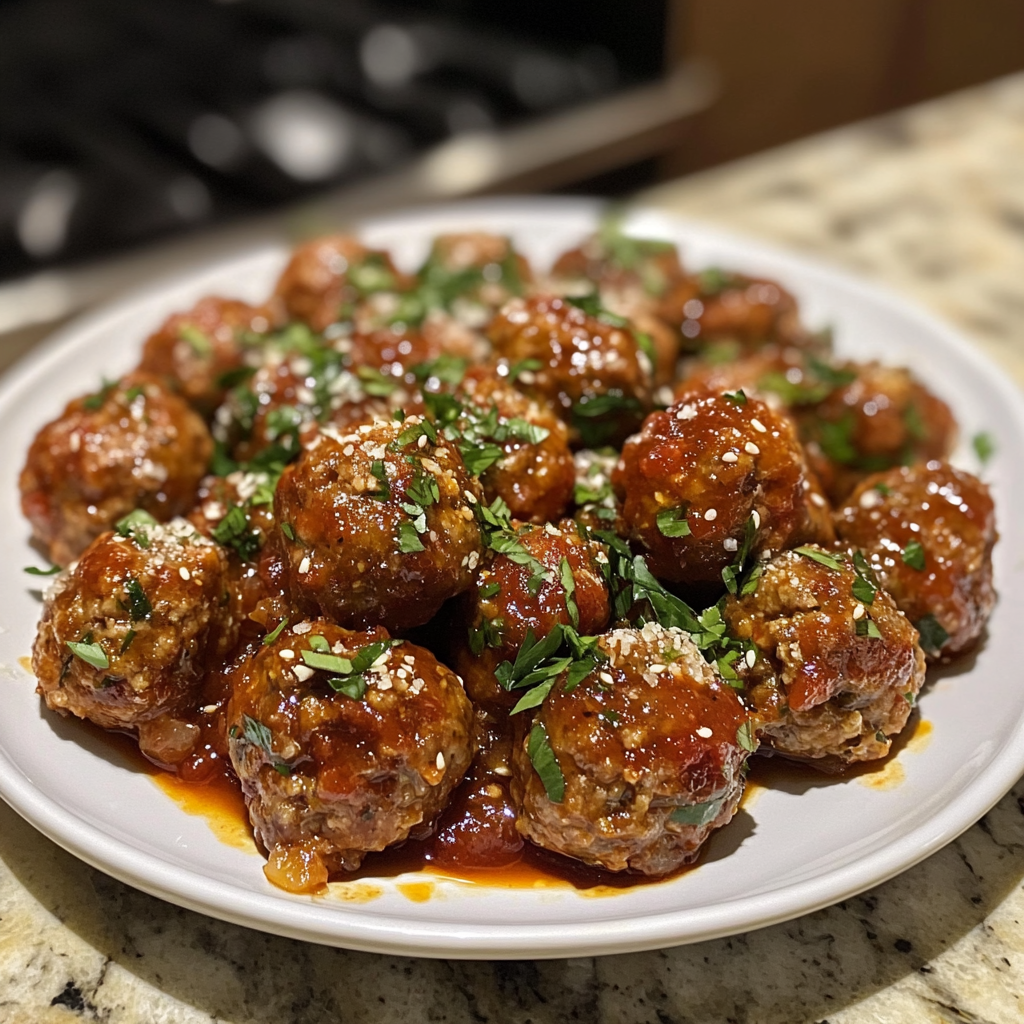 Classic Italian Spicy Meatballs