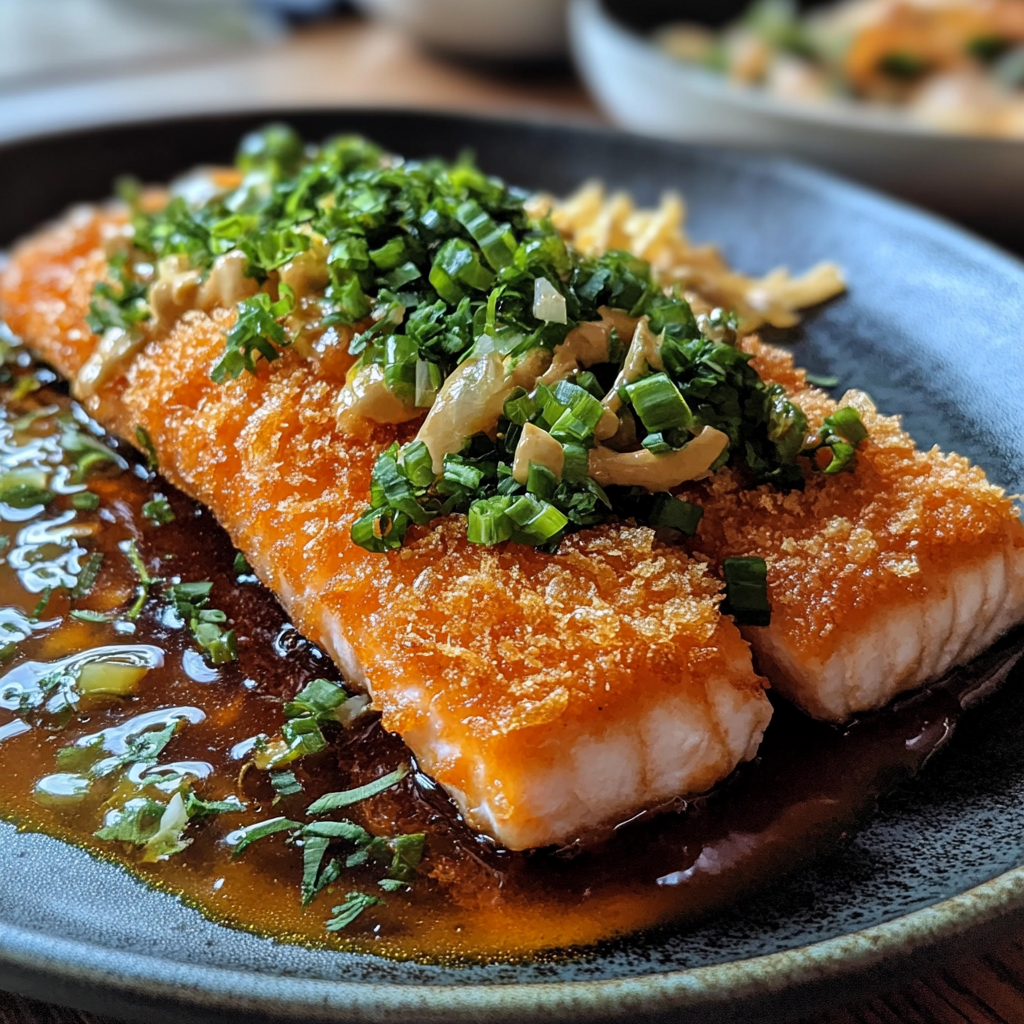 Crispy Bang Bang Salmon