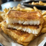 Crispy Fried Cod Sandwich