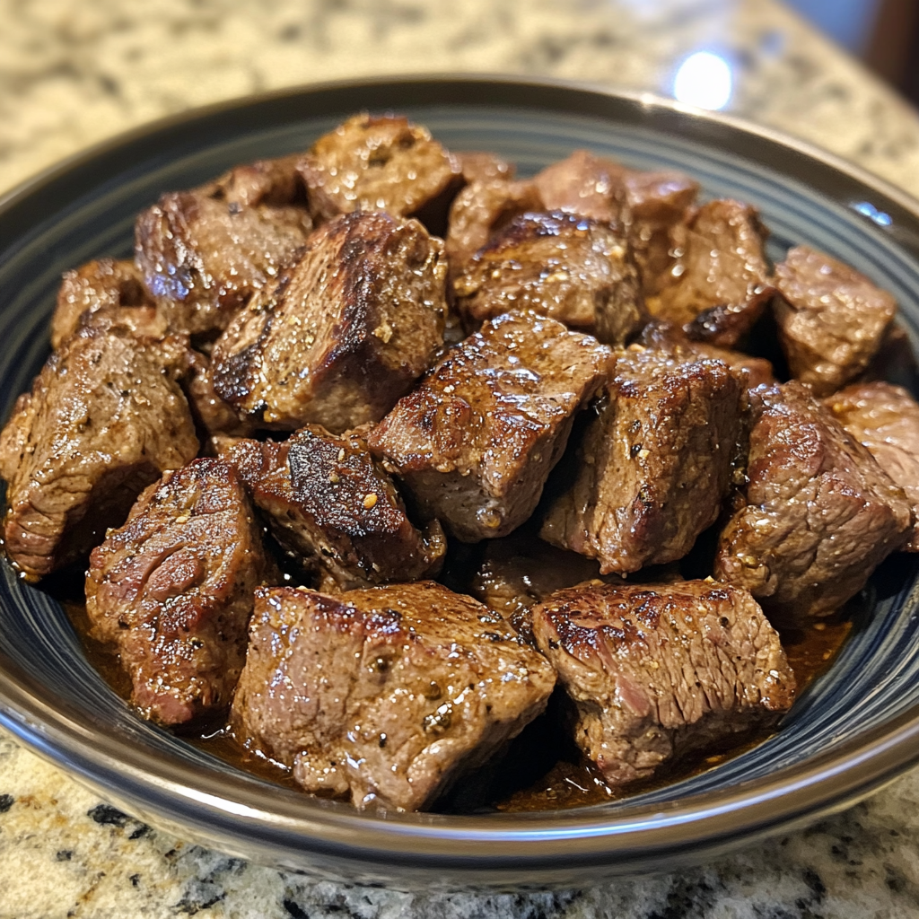 Crock Pot Steak Bites