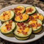 Crunchy Cucumber Cheese Bacon