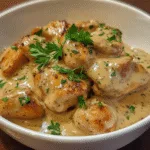 Dijon Chicken Creamy Sauce