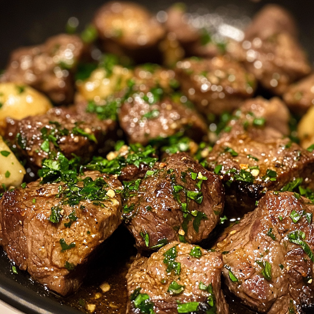 Garlic Butter Steak Bites