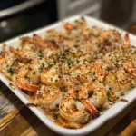 Garlic Parmesan Baked Shrimp