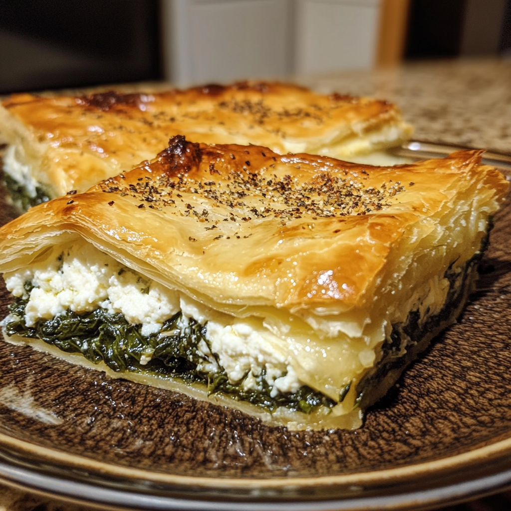 Greek Spinach Feta Pie