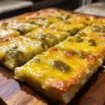 Green Chile Cheese Squares