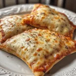 Homemade Cheesy Pizza Pockets