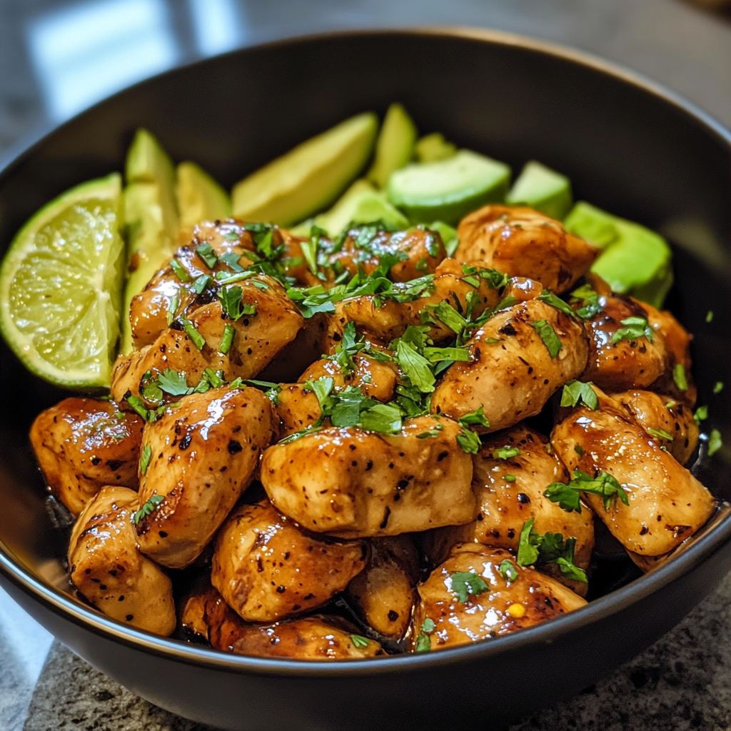 Honey Lime Chicken Avocado