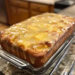 Lemon Rhubarb Loaf Glaze