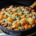 Meat Lovers Tot Casserole