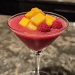 Raspberry Mango Daiquiris