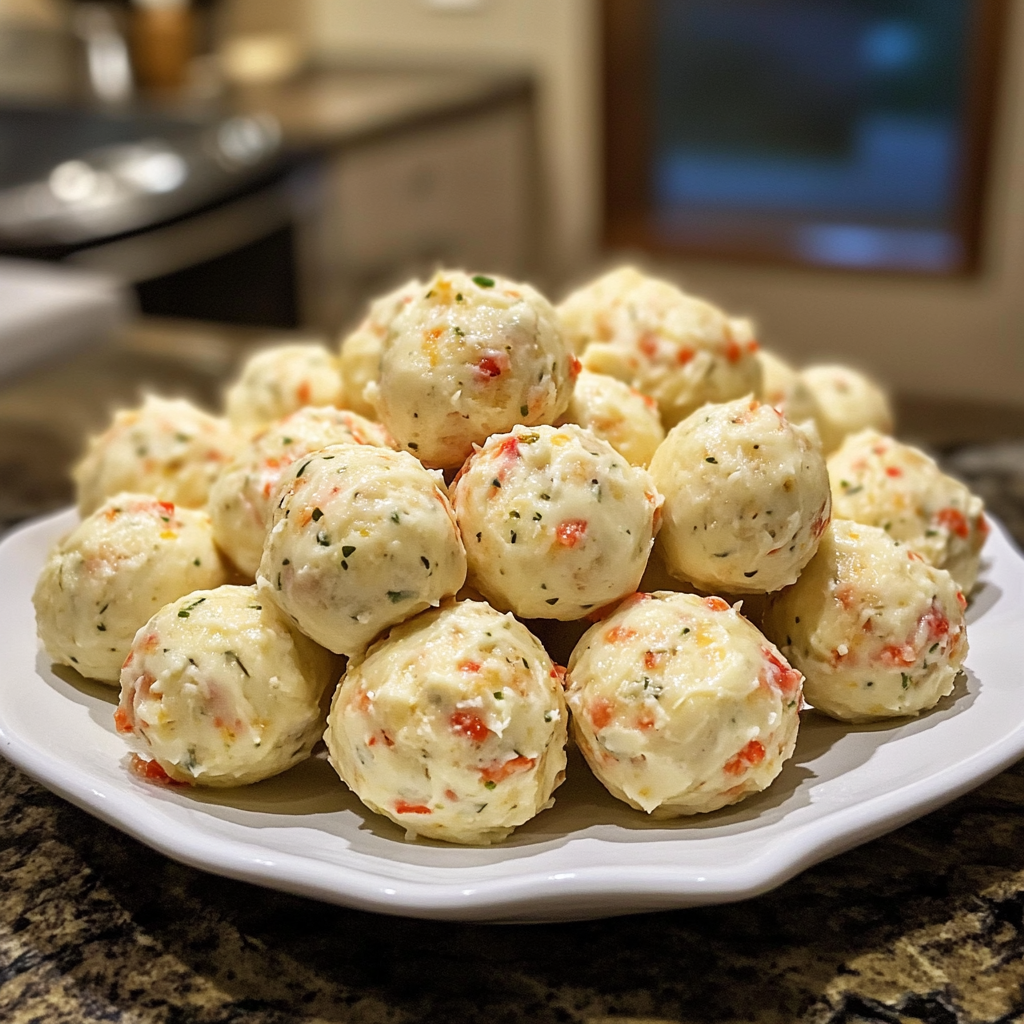 Rotel Cream Cheese Balls