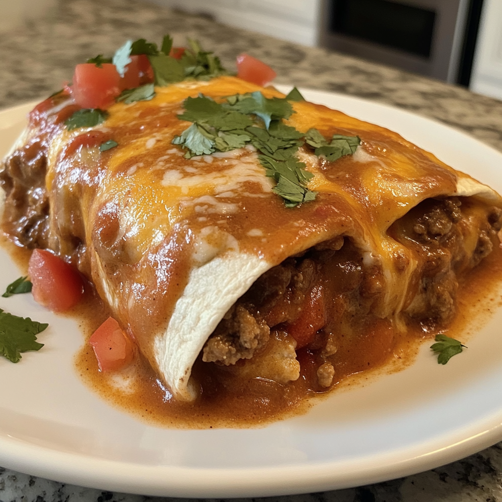 Saucy Wet Burritos