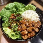 Teriyaki Chicken Lettuce Wraps