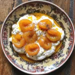 Turkish Poached Apricots Ricotta
