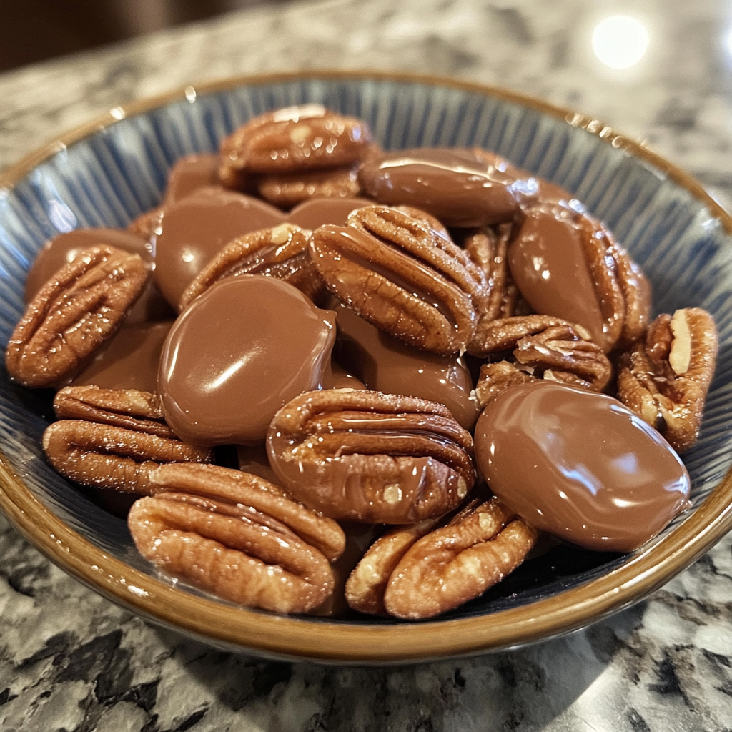 Vanilla Pecan Pralines Candy