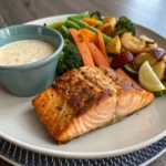 Air Fryer Bang Bang Salmon