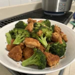 Air Fryer Chicken Broccoli