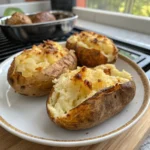 Air Fryer Twice Baked Potatoes