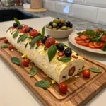 Antipasto Cheese Log