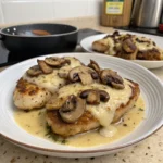 Asiago Chicken Mushrooms