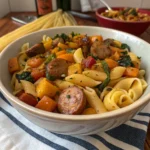 Autumn Sausage Pasta Bowl
