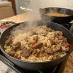 Beef Rice Skillet