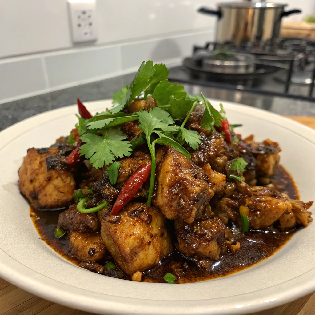 Black Pepper Chicken