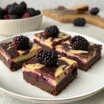 Blackberry Cheesecake Brownies